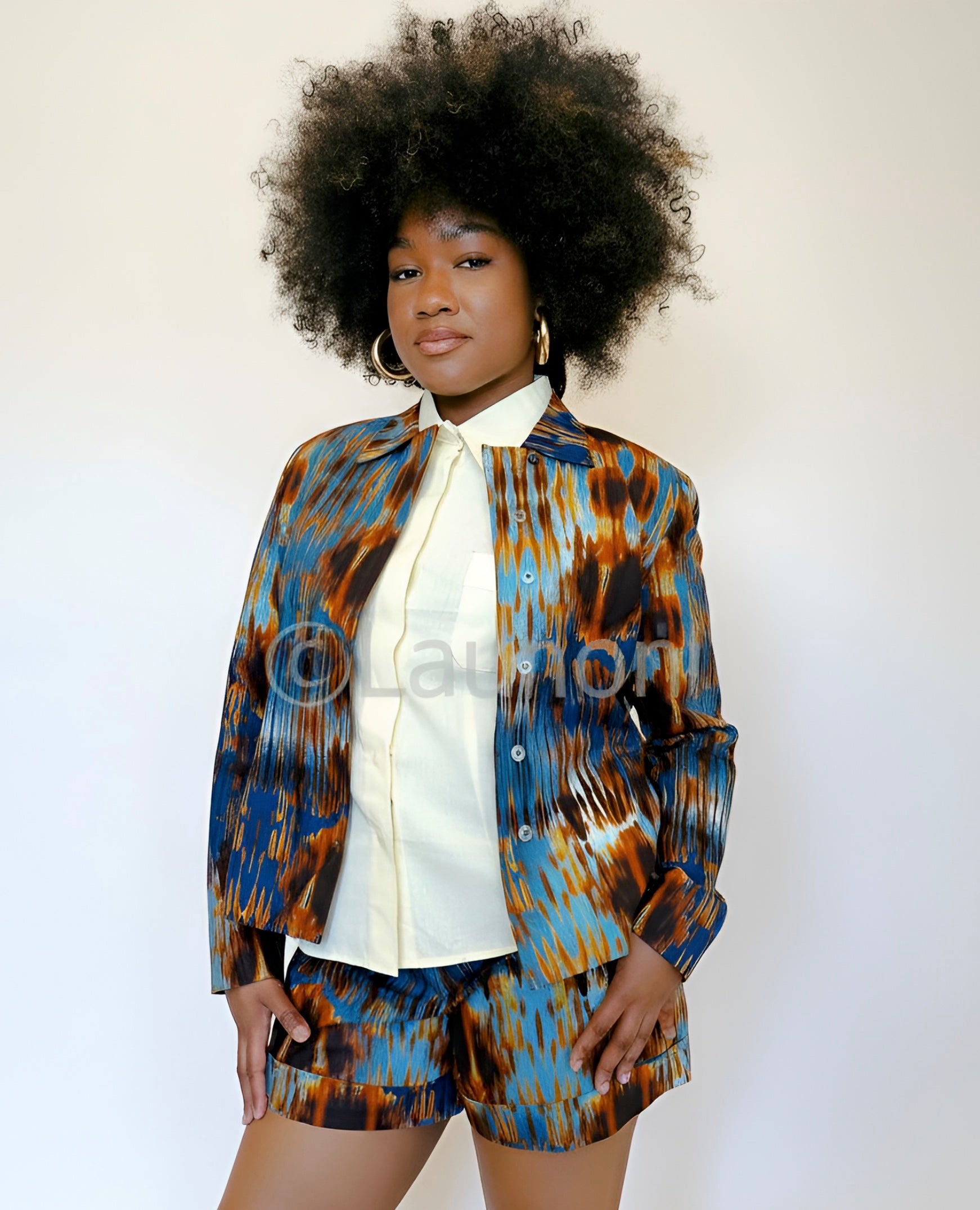 Shudi-Wuta Fitted Suit Jacket