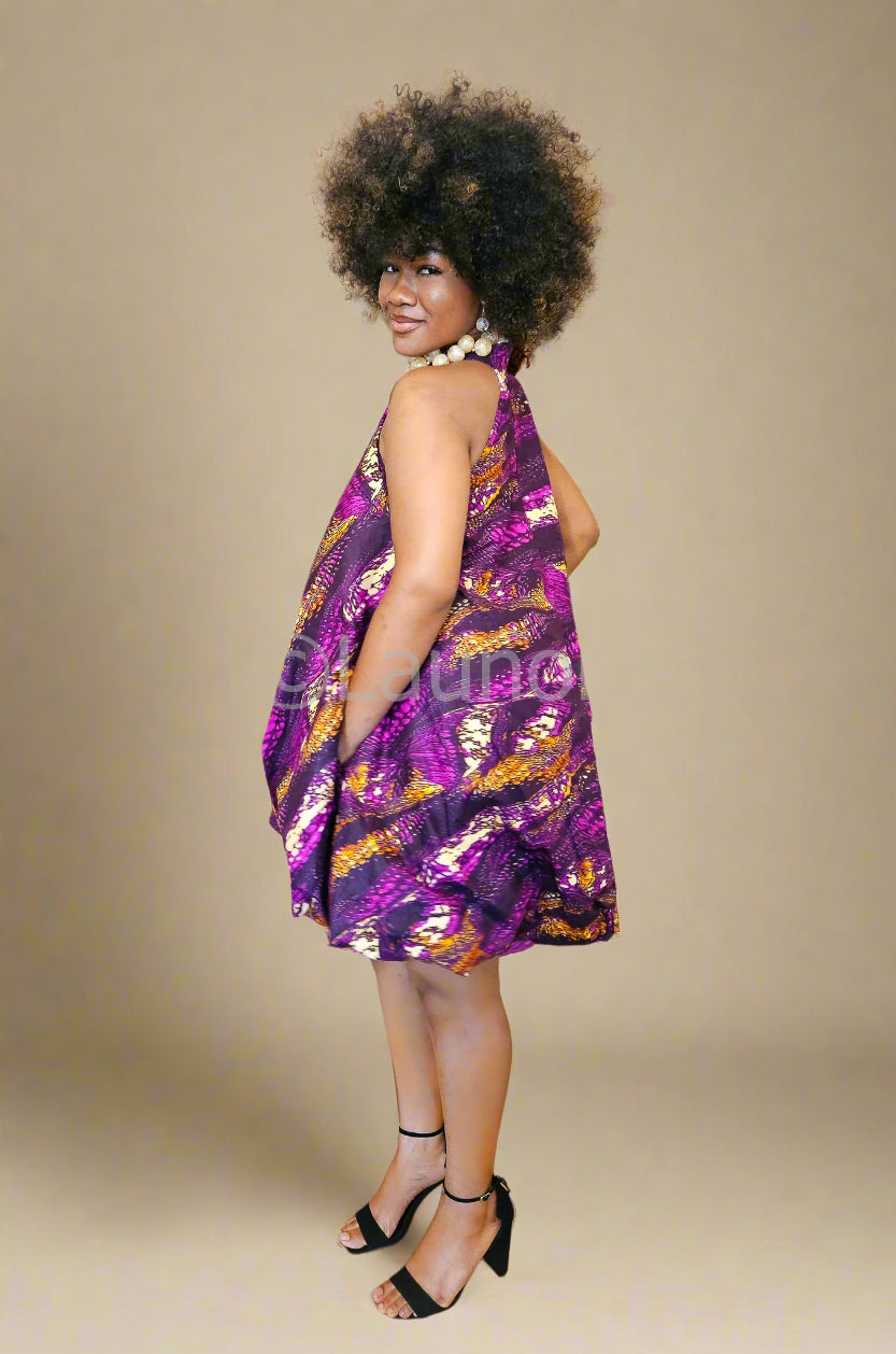 Ballon Dress (Purple)