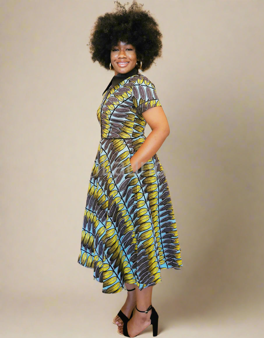 Ganyen Rawaya Midi Dress