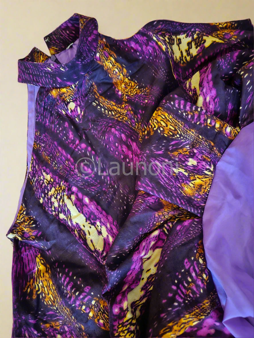 Ballon Dress (Purple)