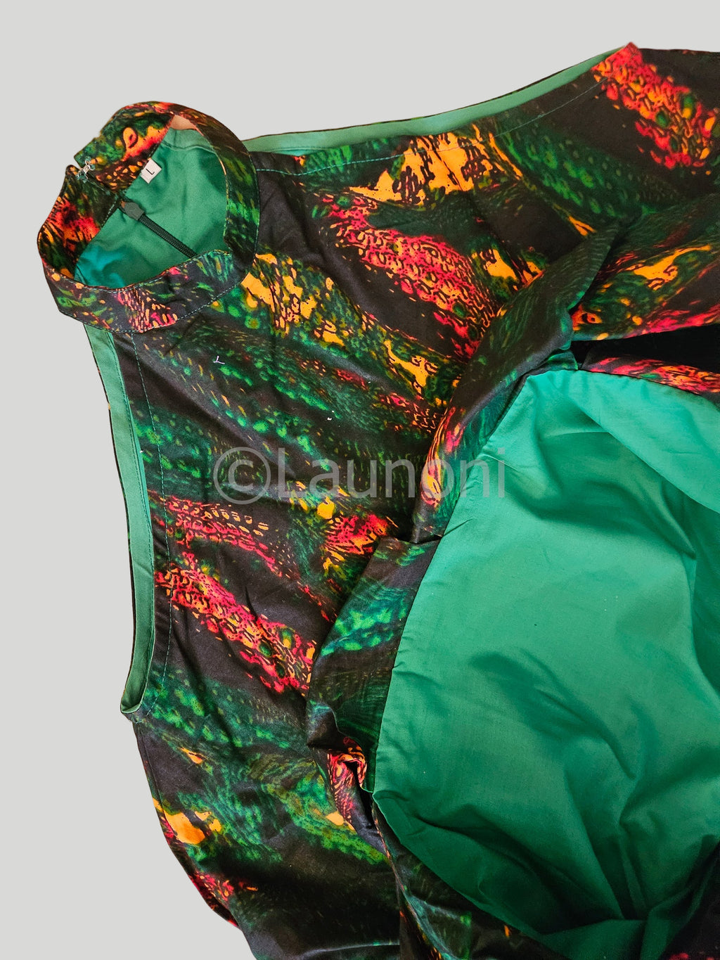 Ballon Dress (Green)