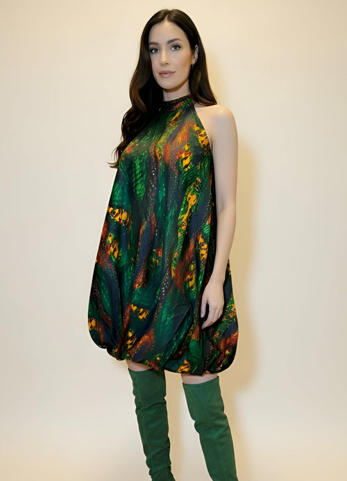 Ballon Dress (Green)